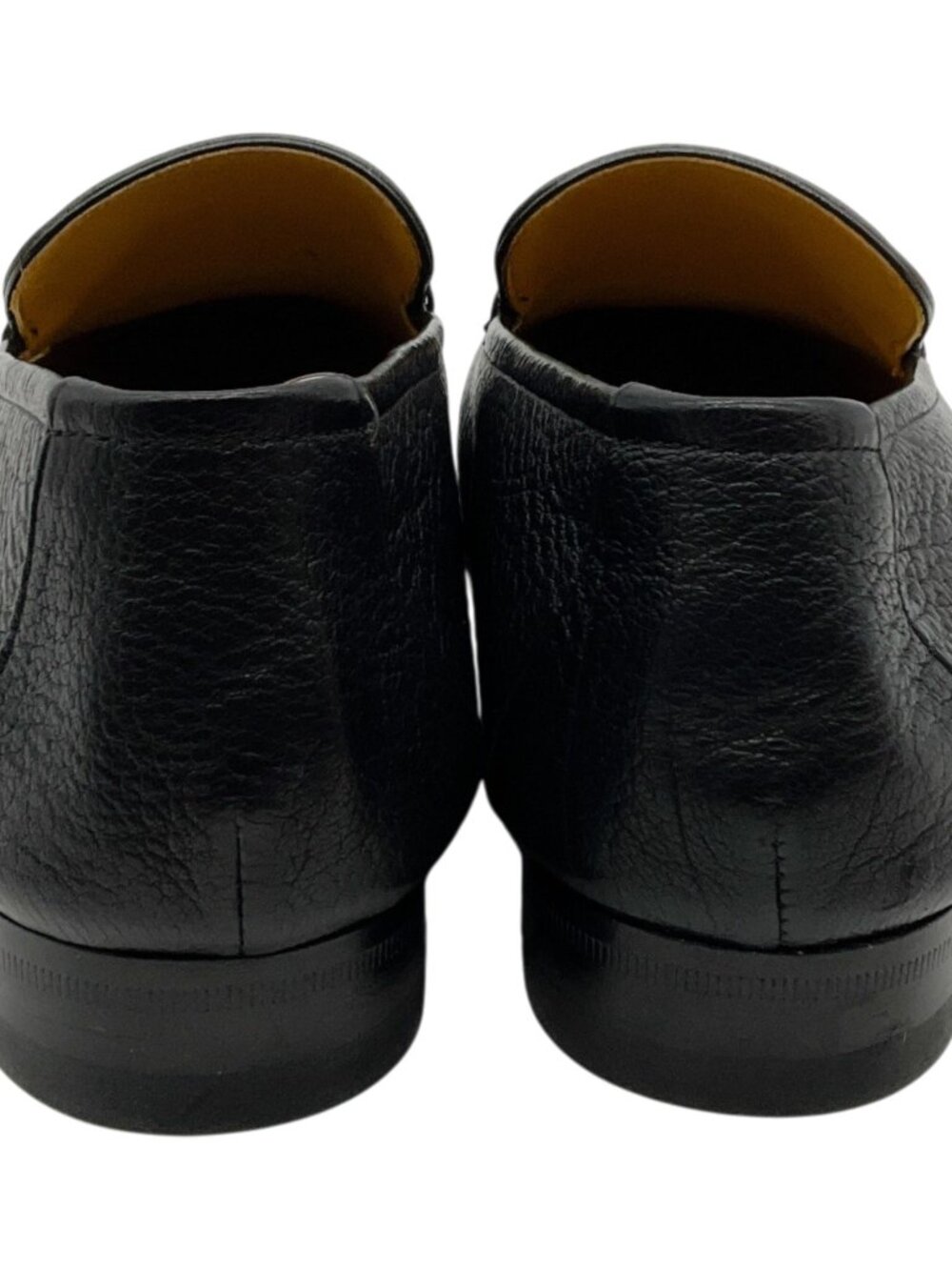 The Row Black Pebbled Leather Adam Loafers - Picture 5 of 6